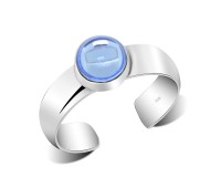 Cabochon Silver Toe Ring TR-227